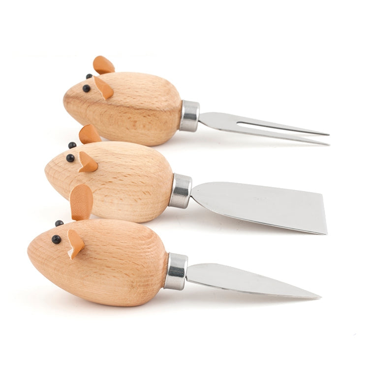 3 BLIND MICE CHEESE KNIFE SET
