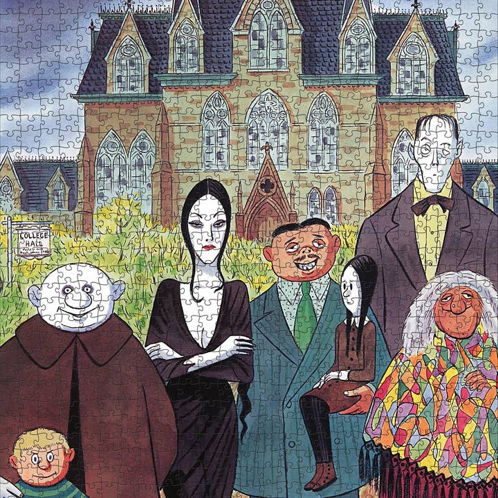 THE ADDAMS FAMILY 1000PC PUZZLE
