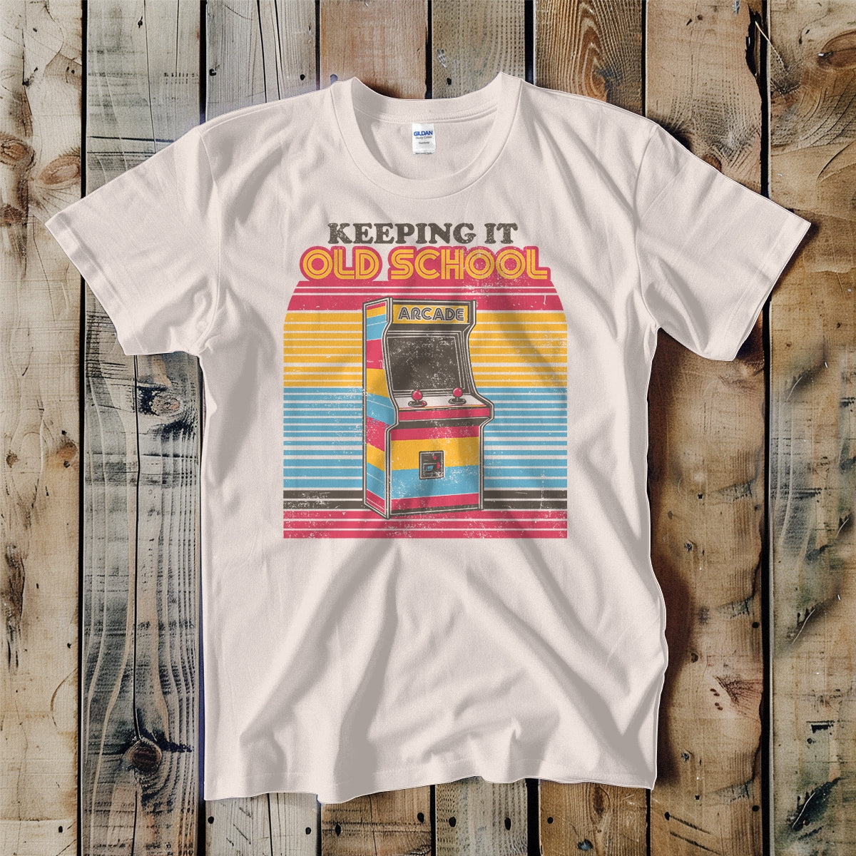 OLD SCHOOL ARCADE T-SHIRT