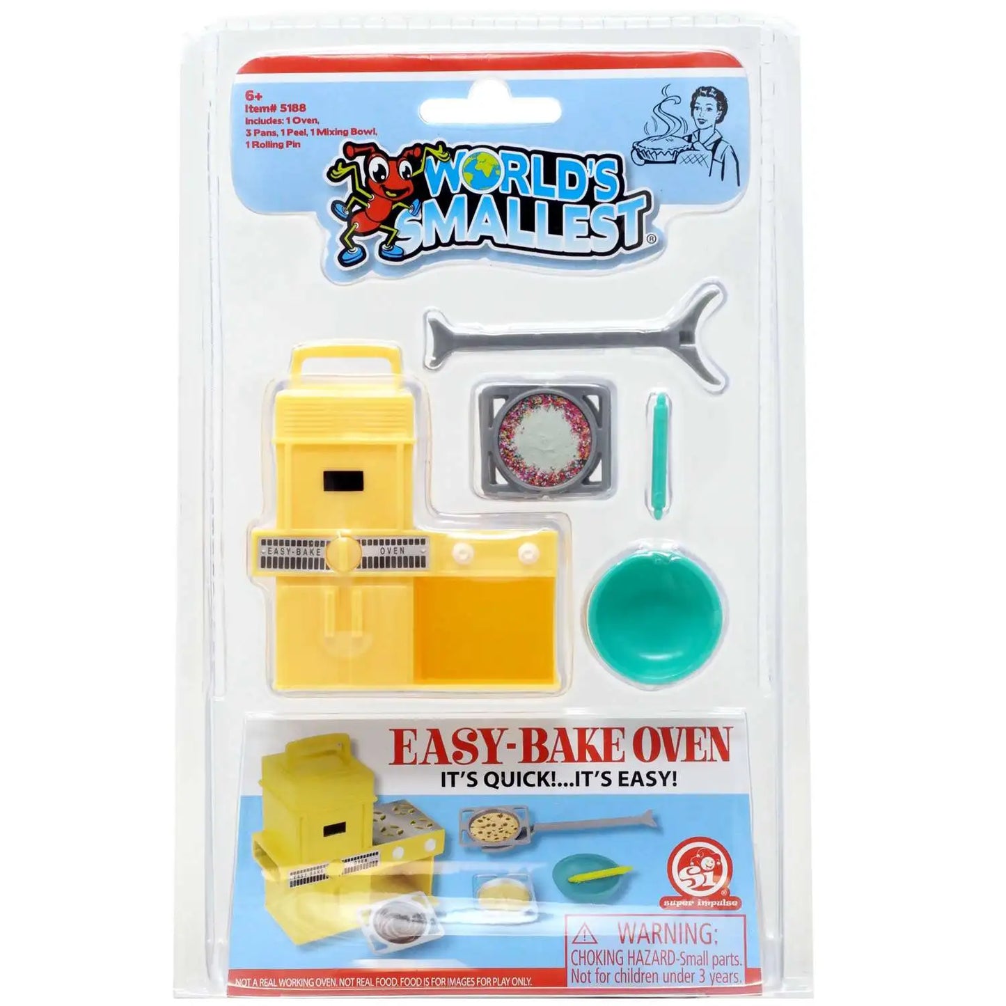 WORLD'S SMALLEST EASY-BAKE OVEN