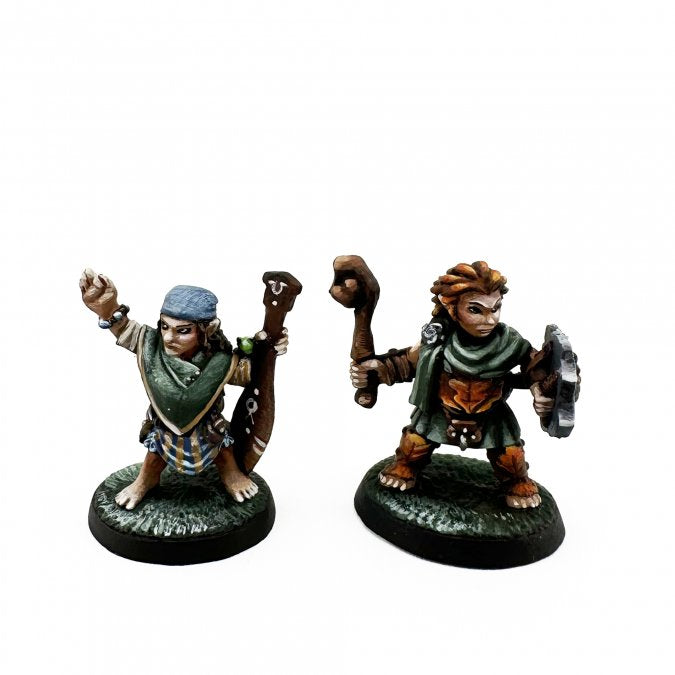HALFLING DRUID & RIVER WITCH