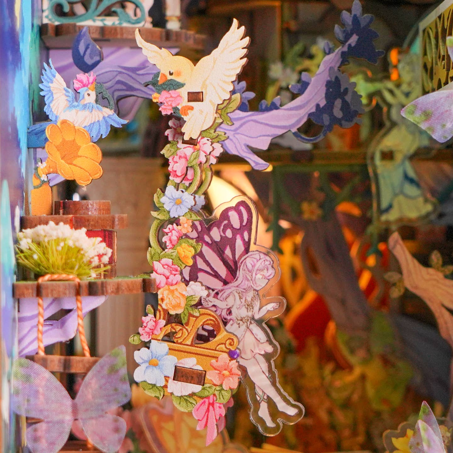 A MIDSUMMER NIGHT’S DREAM 3-D WOODEN MINIATURE BOOK NOOK KIT