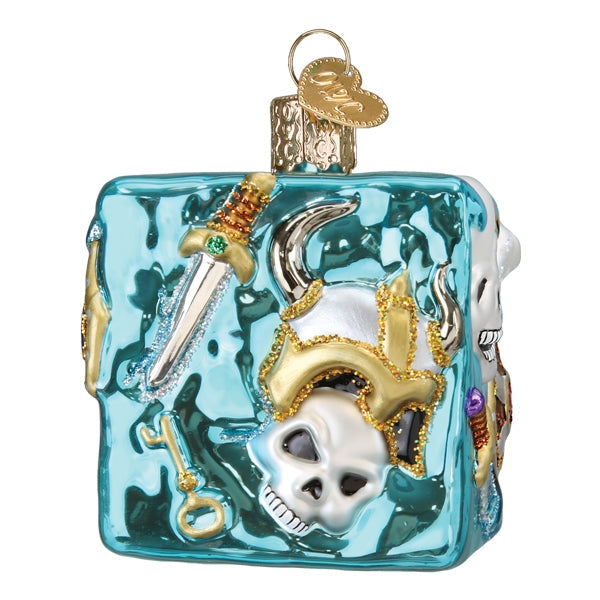 D&D GELATINOUS CUBE GLASS HOLIDAY ORNAMENT