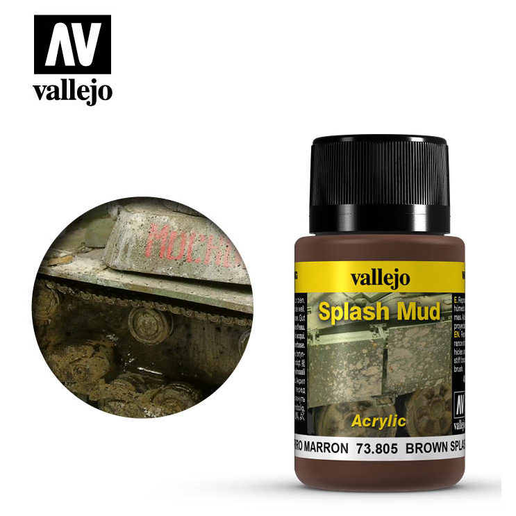 WEATHERING FX: BROWN SPLASH MUD