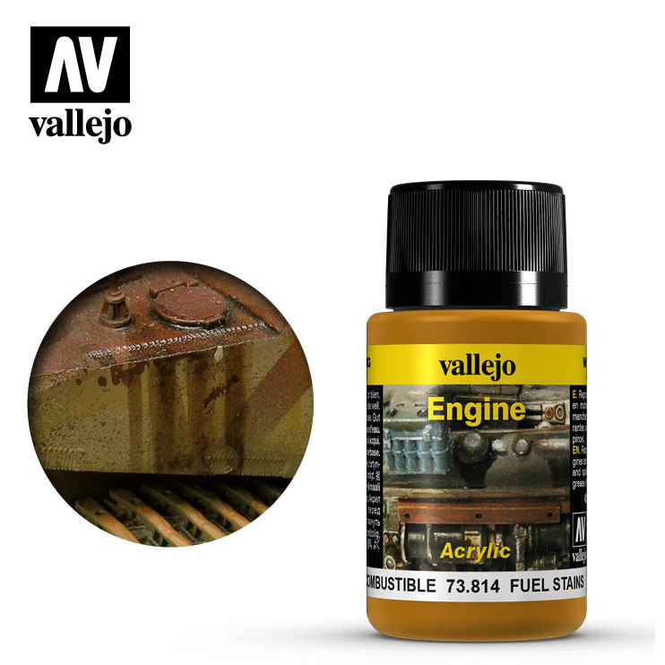 VALLEJO WEATHERING FX ENGINE FUEL STAINS