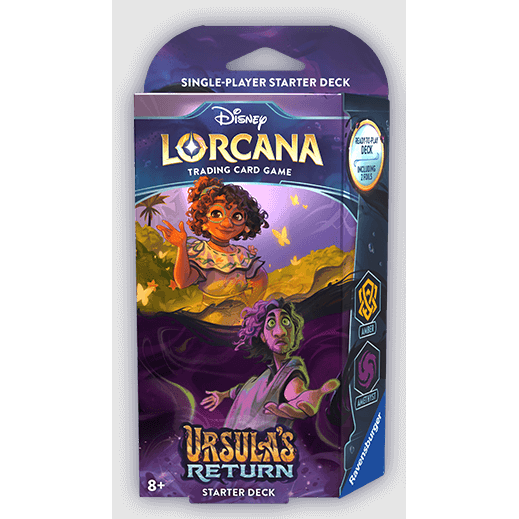 DISNEY LORCANA URSULA'S RETURN STARTER DECK (AMBER & AMETHYST)