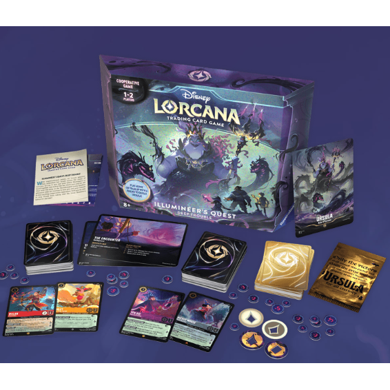 DISNEY LORCANA URSULA'S RETURN ILLUMINEER'S QUEST: DEEP TROUBLE