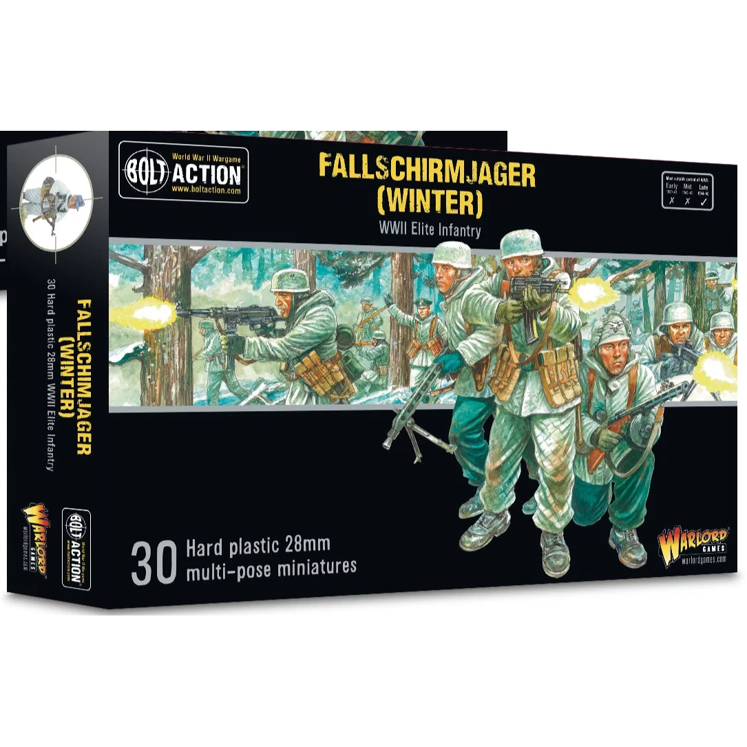BOLT ACTION FALLSCHIRMJAGER PLATOON (WINTER)