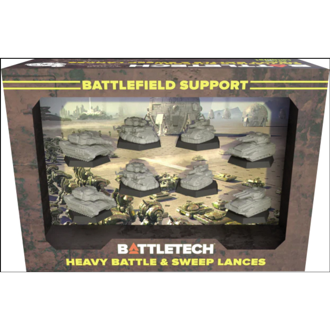 BATTLETECH SUPPORT HEAVY BATTLE & SWEEP LANCES