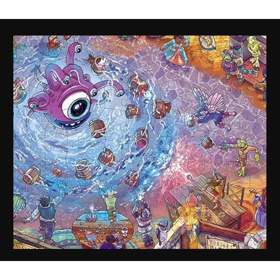 THE PUZZLED PATRON 1000 PC