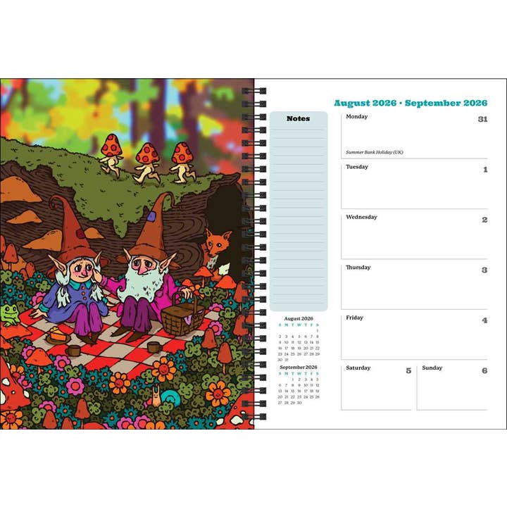 AUTUMNALWOOD 2026 PLANNER/CALENDAR