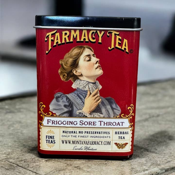 FARMACY TEA: FRIGGING SORE THROAT TEA