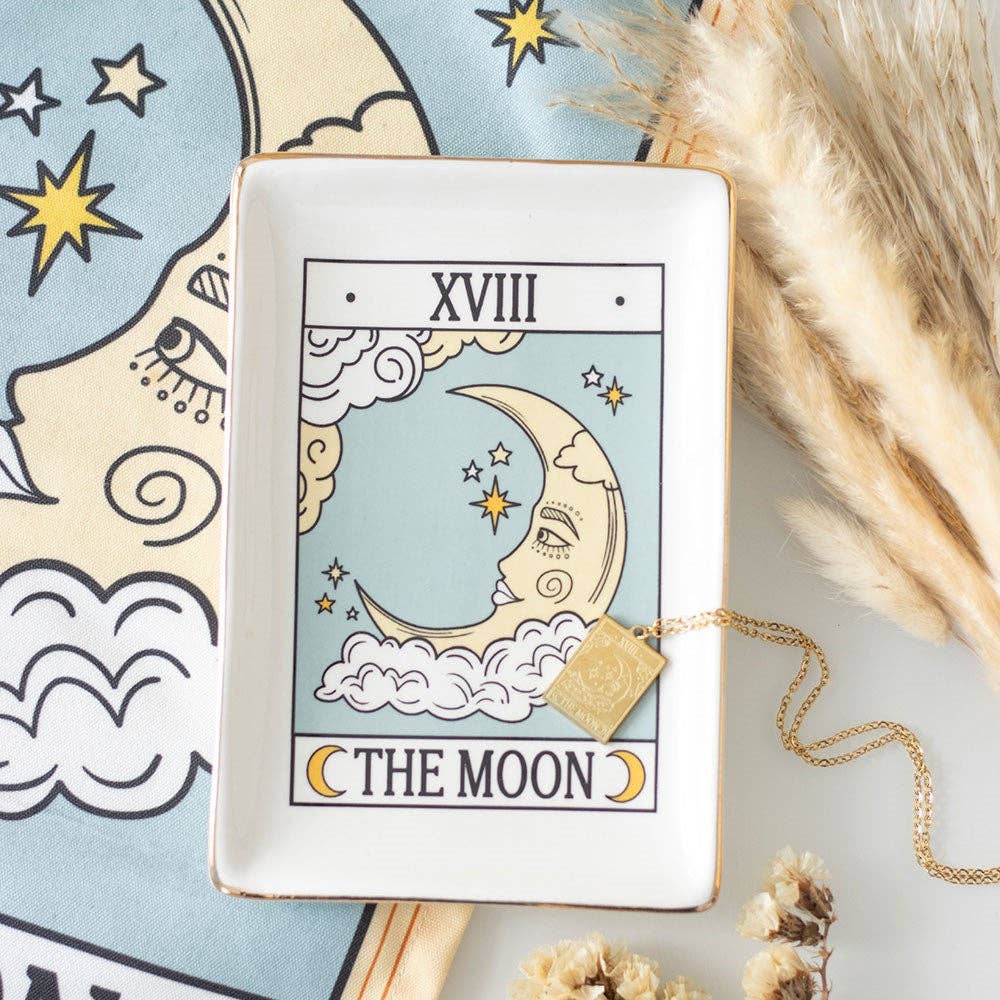 THE MOON TAROT TRINKET DISH