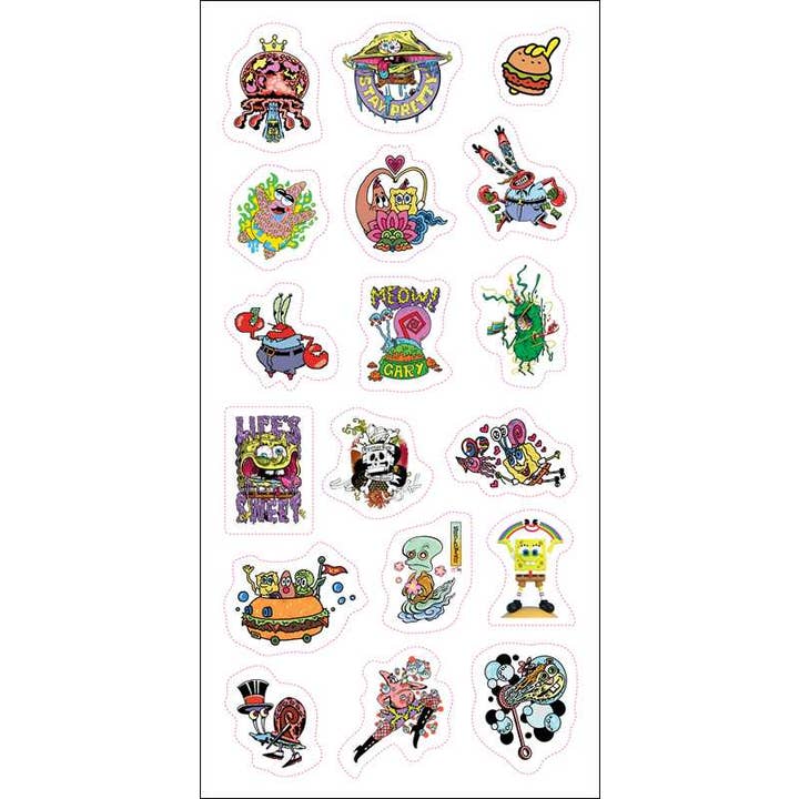 SPONGEBOB SQUAREPANTS 2026 WALL CALENDAR (INCLUDES STICKERS)