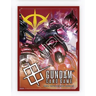 GUNDAM CARD SLEEVES: CHAR'S ZAKU II/ZEON