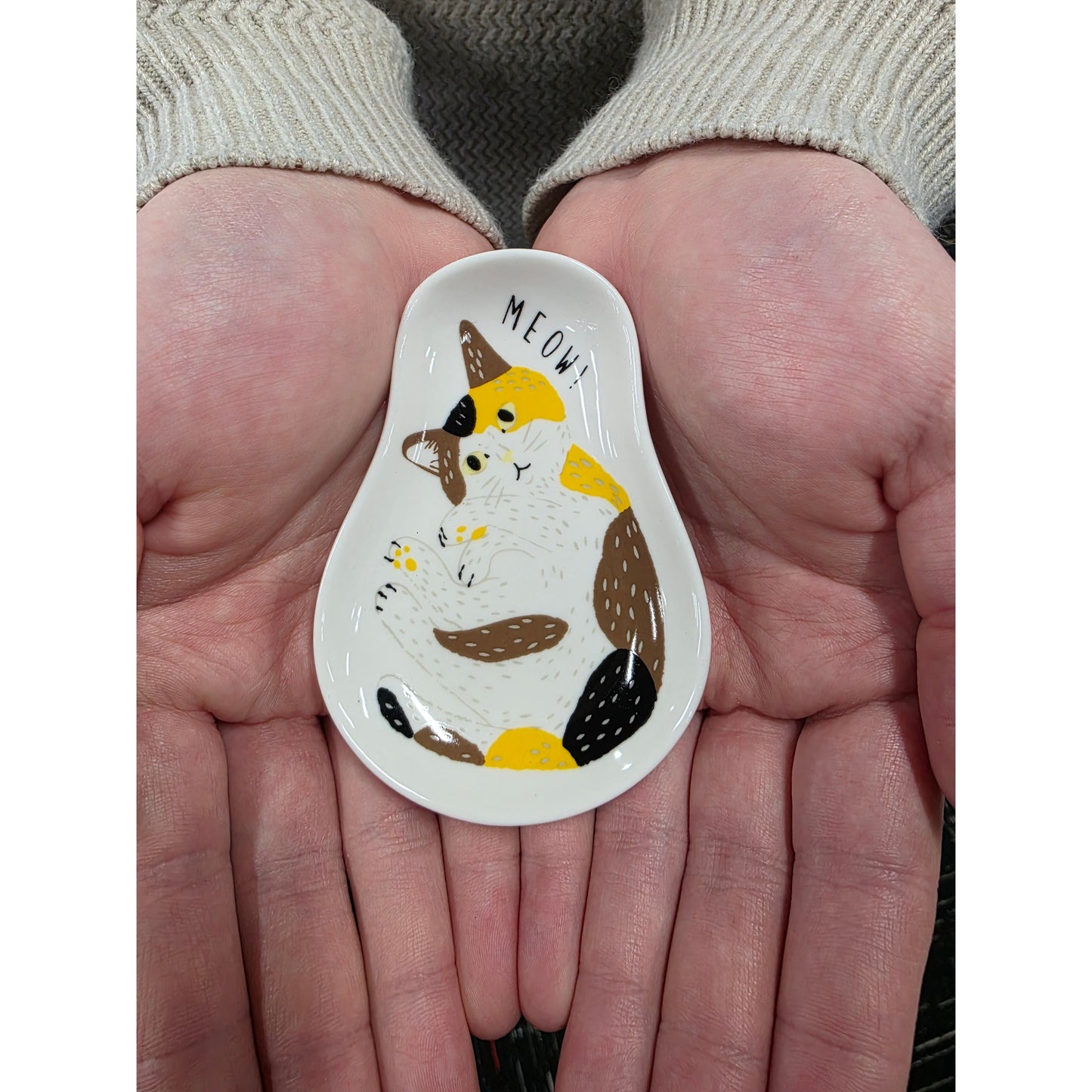 CAT CURIO TRINKET DISH