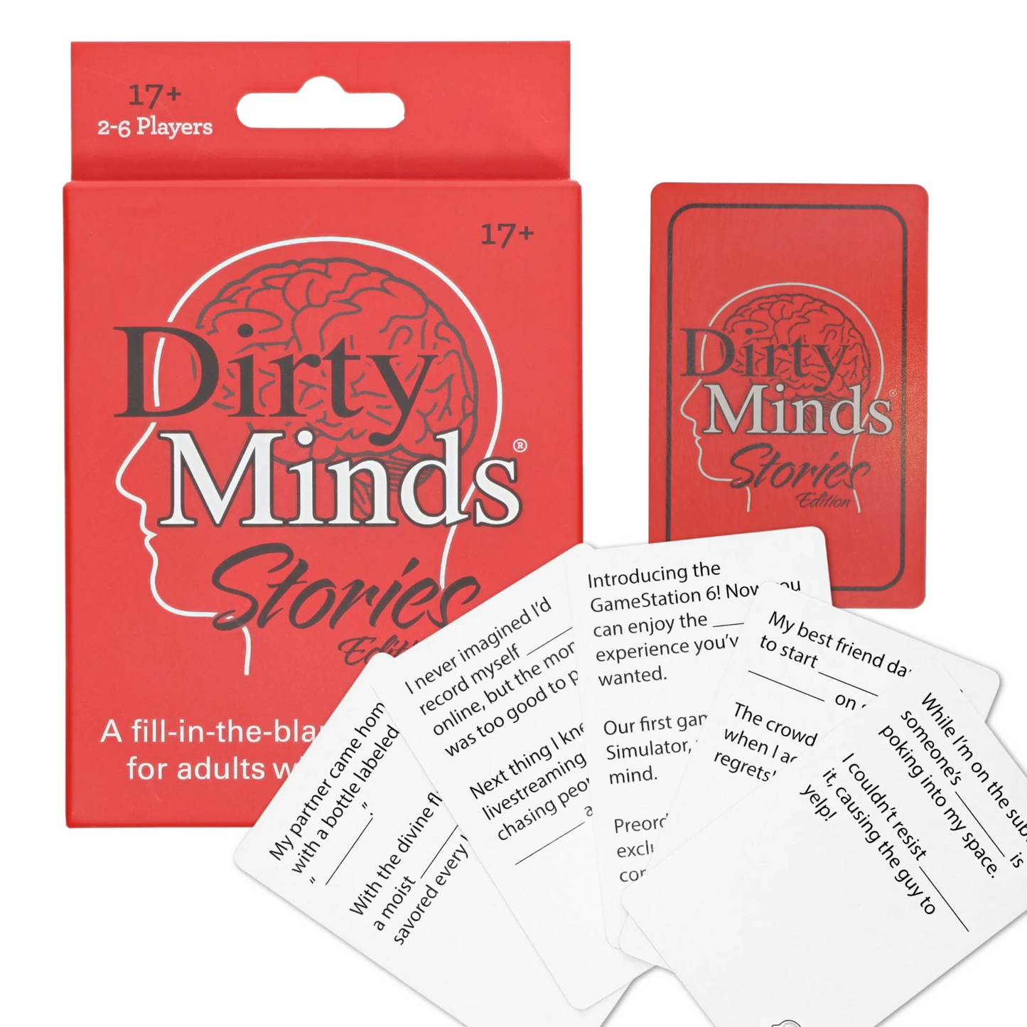 DIRTY MINDS STORIES TRAVEL CARD GAME