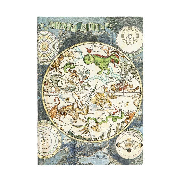 CELESTIAL PLANISPHERE SOFTCOVER JOURNAL