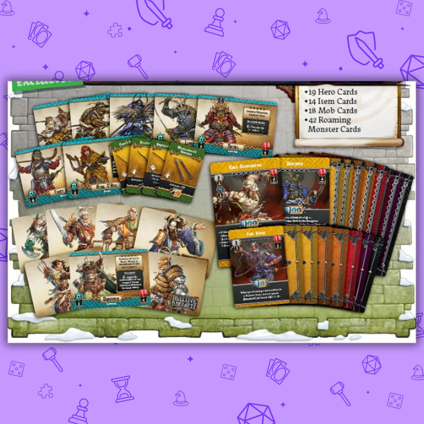 ZOMBICIDE WHITE DEATH MASSIVE DARKNESS 2 CROSSOVER PACK (KICKSTARTER EXCLUSIVE)