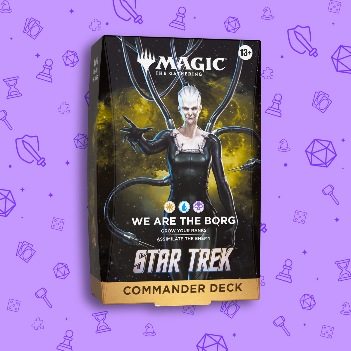 MAGIC THE GATHERING STAR TREK WE ARE THE BORG COMMANDER DECK PREORDER