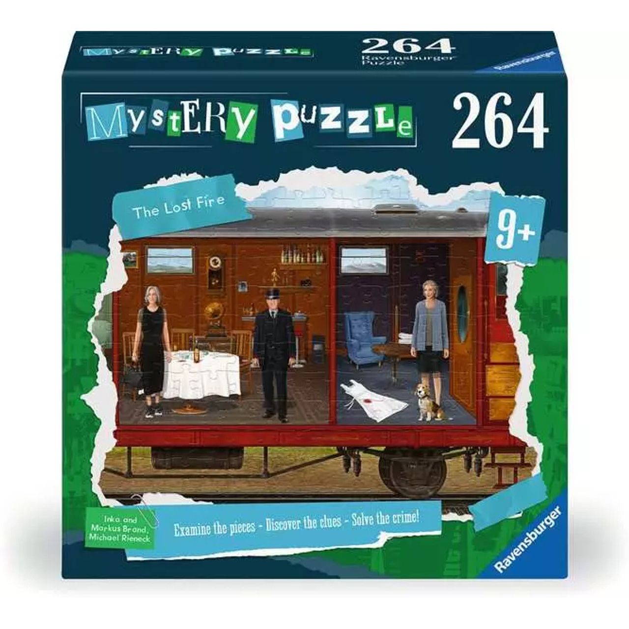 MYSTERY PUZZLE KIDS - THE LOST FIRE 264PC