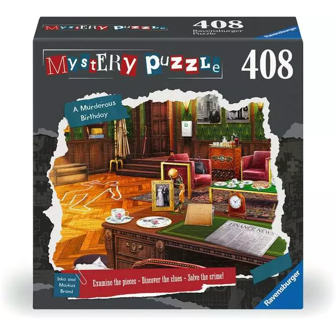 A MURDEROUS BIRTHDAY MYSTERY PUZZLE 408PC