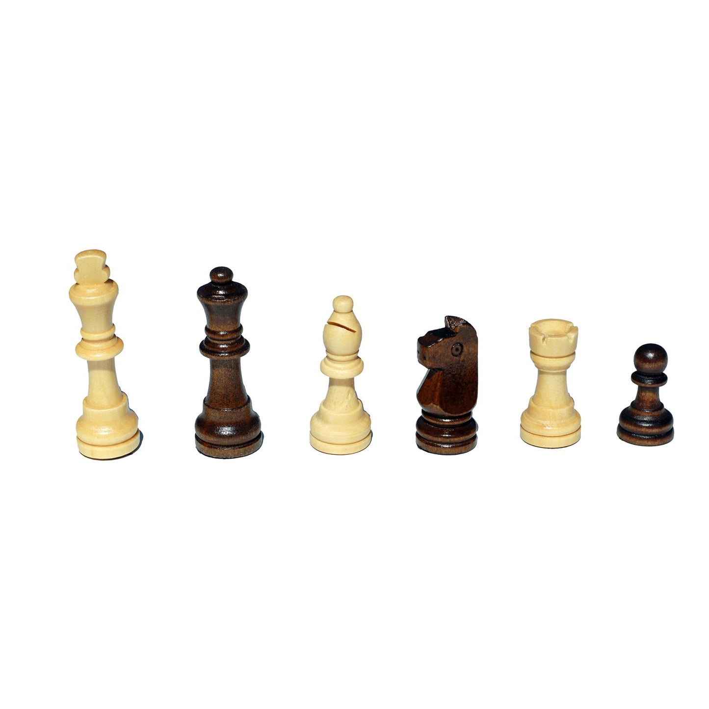 Book Style Folding Chess Set – Oak Wood Board 11 in.