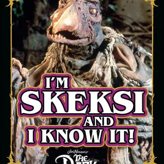 THE DARK CRYSTAL I'M SKEKSI AND I KNOW IT MAGNET