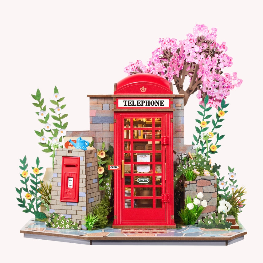 BLOSSOM BOOK BOOTH 3D WOODEN PUZZLE