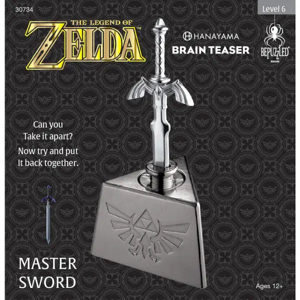 HANAYAMA LEGEND OF ZELDA MASTER SWORD (LEVEL 6)