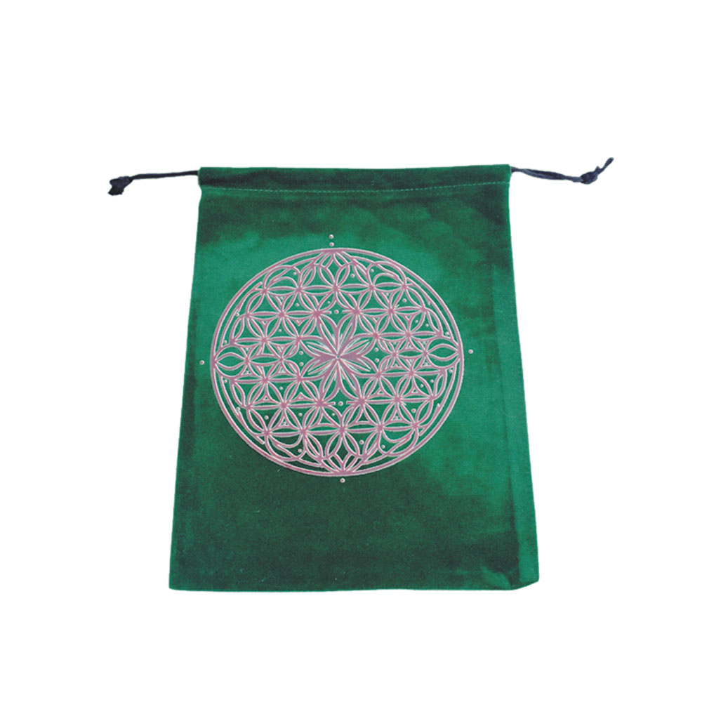 VELVET TAROT BAG - COSMIC BLOOM