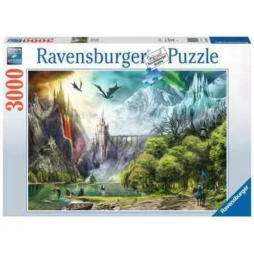 REIGN OF DRAGONS PUZZLE 3000 PC