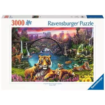 TIGERS IN PARADISE 3000PC PUZZLE