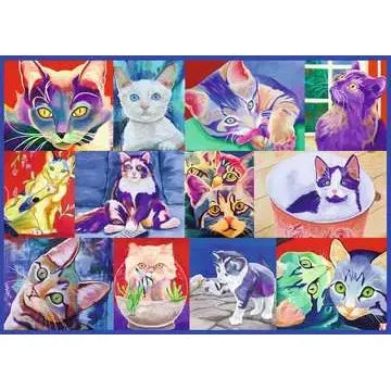 HELLO KITTTY CAT 500 PC PUZZLE (LARGE PIECE FORMAT)