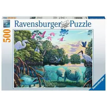 MANATEE MOMENTS PUZZLE 500 PC