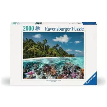A DIVE IN THE MALDIVES 2000PC PUZZLE