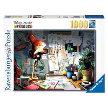 PIXAR: THE ARTIST'S DESK 1000PC PUZZLE