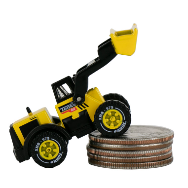 WORLD'S SMALLEST TONKA FRONT LOADER