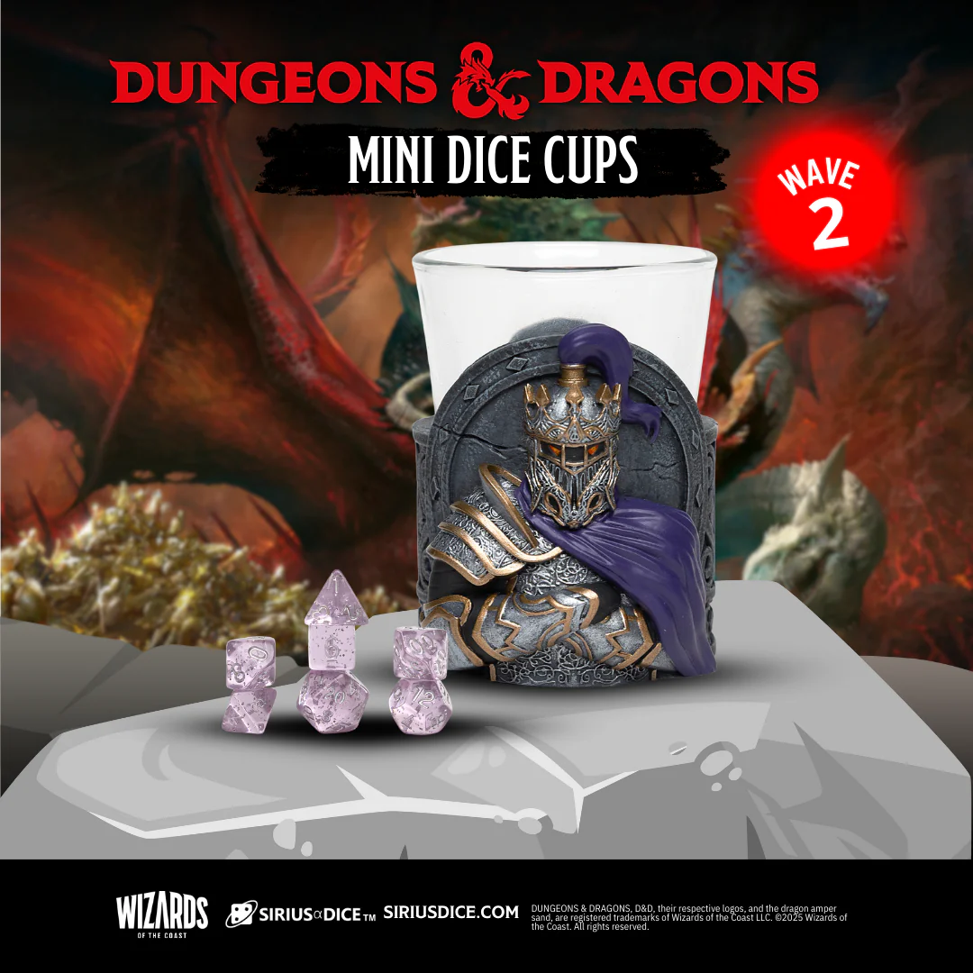 D&D MINI DICE CUPS SERIES 2