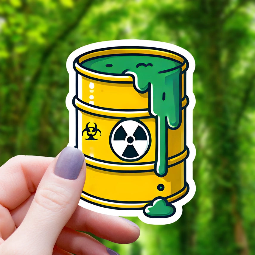 TOXIC SLUDGE STICKER