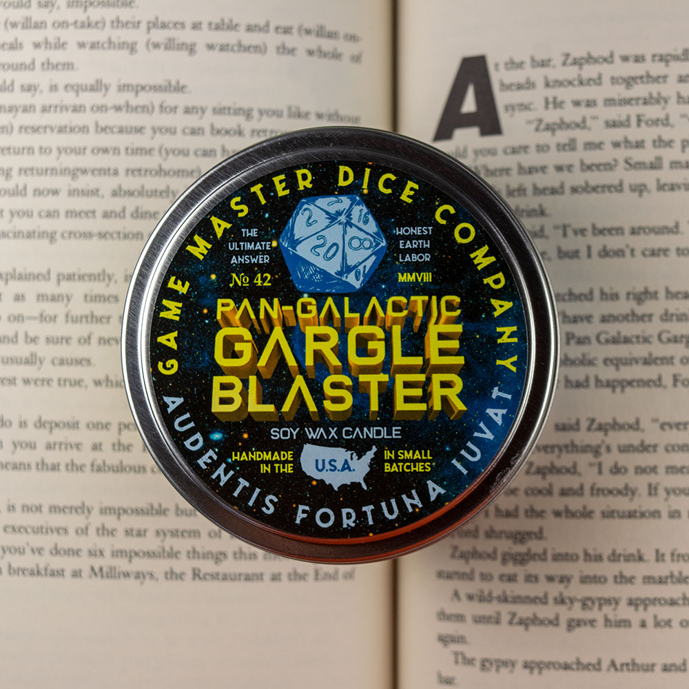 PAN-GALACTIC GARGLE BLASTER 8oz CANDLE