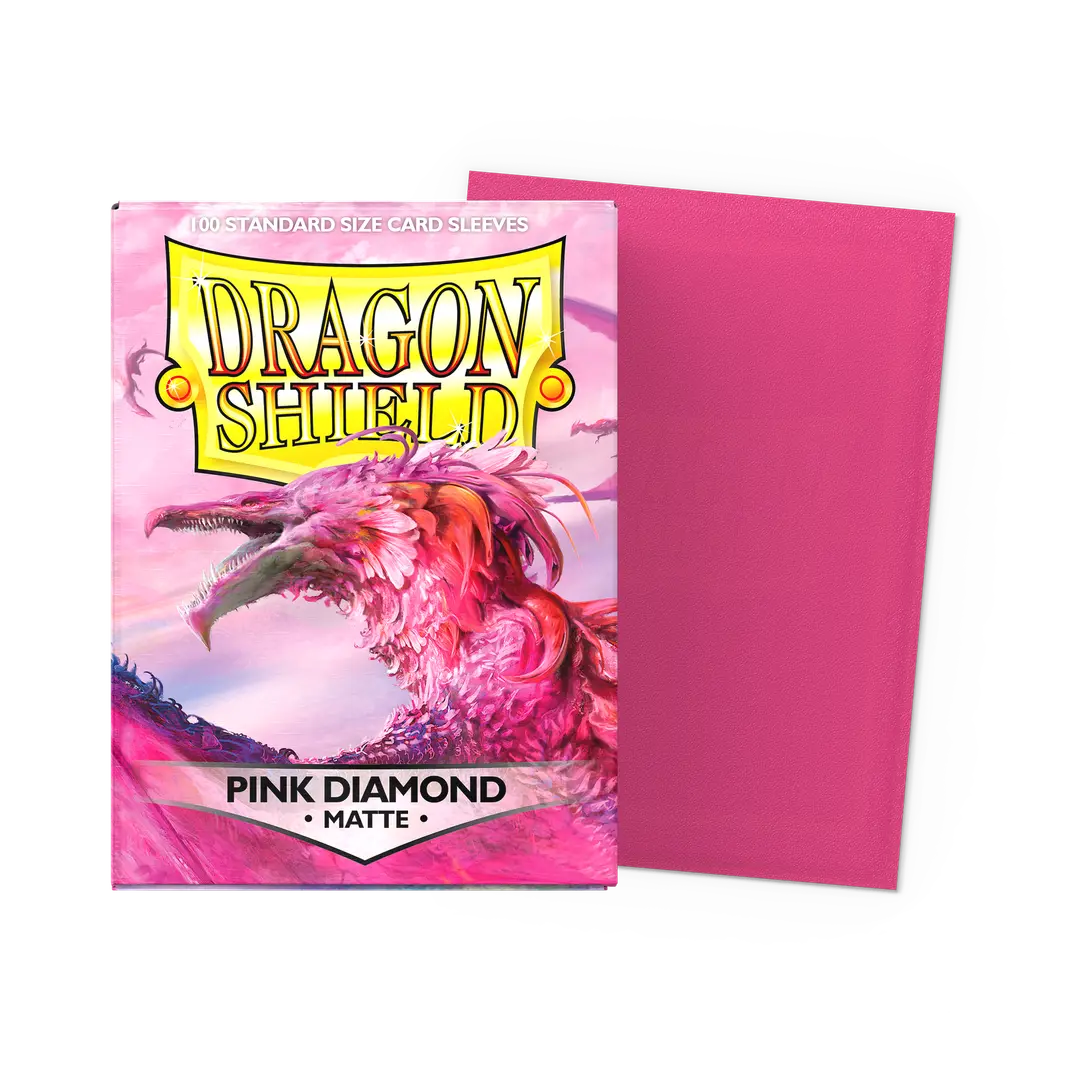 DRAGON SHIELD: MATTE SLEEVES PINK DIAMOND