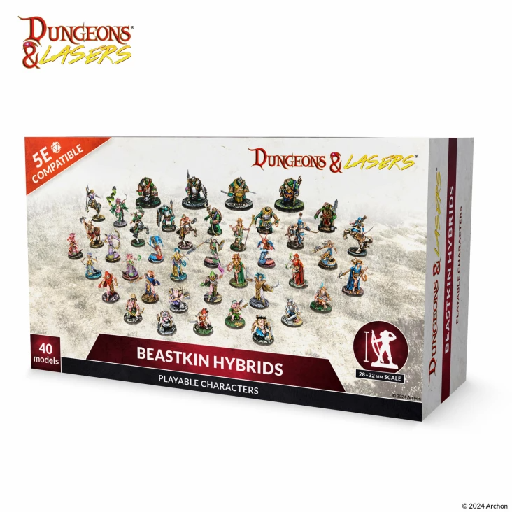 DUNGEONS & LASERS BEASTKIN HYBRIDS