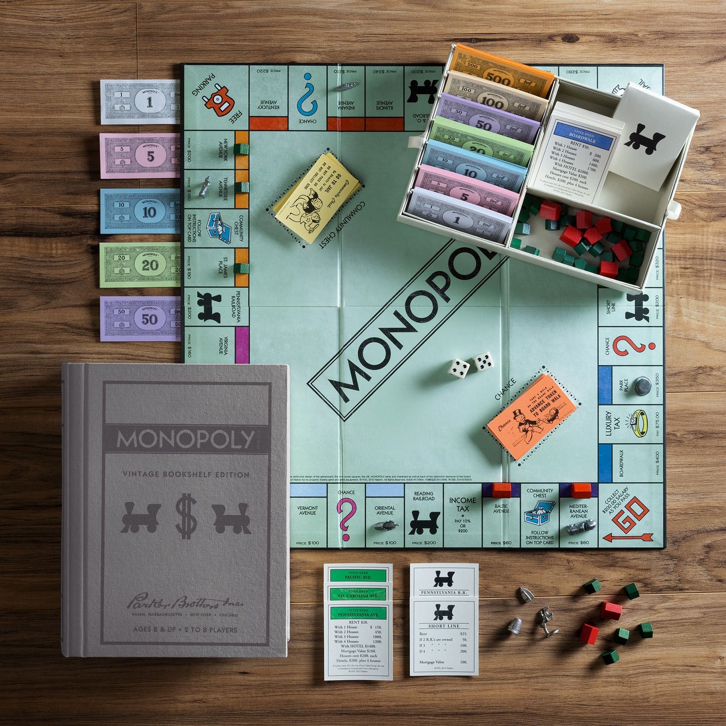 MONOPOLY VINTAGE BOOKSHELF EDITION