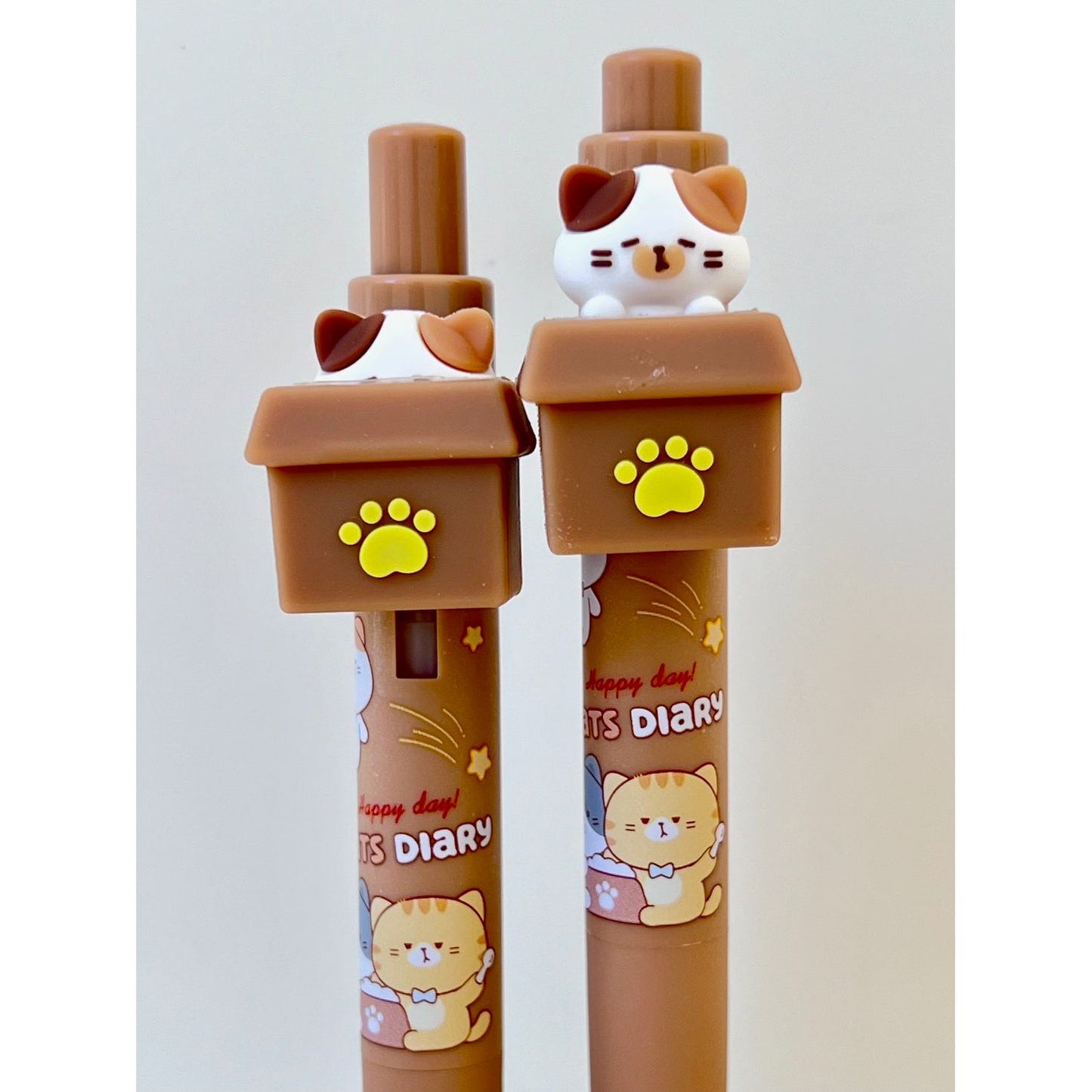 ADOPT A CAT PEEKABOO RETRACTABLE GEL PEN