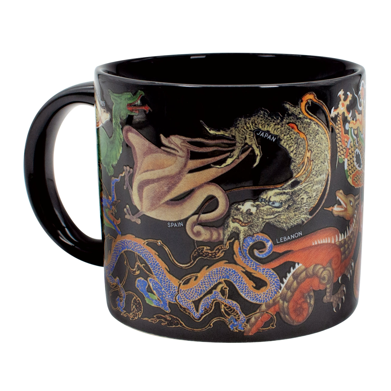 DRAGONS OF THE WORLD MUG