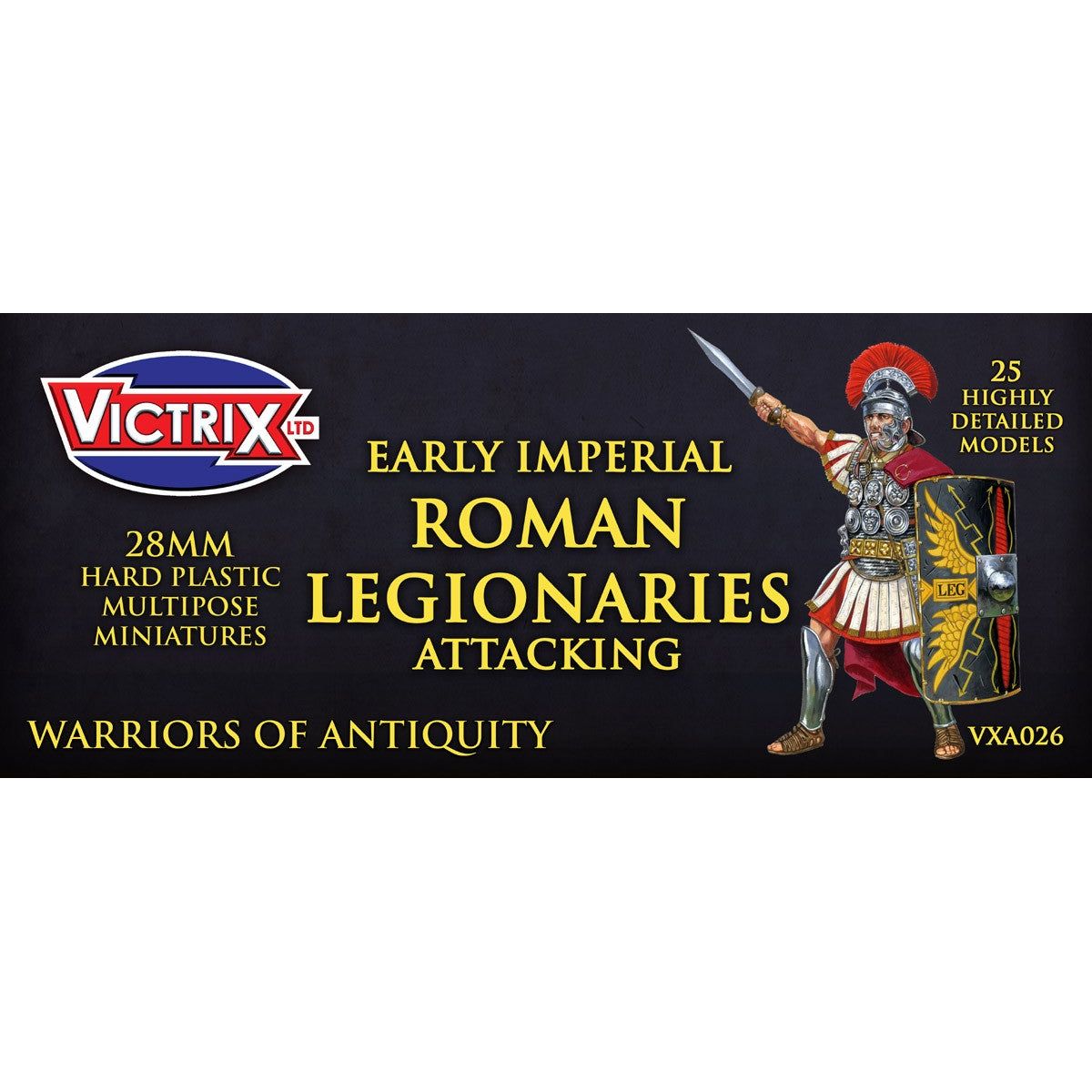 EARLY IMPERIAL ROMAN LEGIONARIES ATTACKING