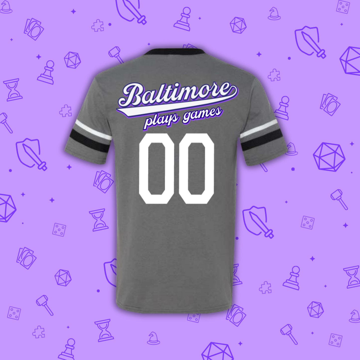GAMES & STUFF VINTAGE BASEBALL JERSEY