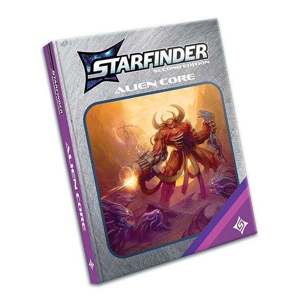 STARFINDER 2E ALIEN CORE RETAILER COVER EDITION