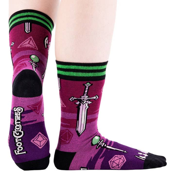 SOCKS OF WOUNDING CREW SOCKS BY FOOTCLOTHES